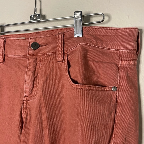 Pilcro and the Letterpress Red Denim STET Skinny Jeans sz 29 - Picture 5 of 9